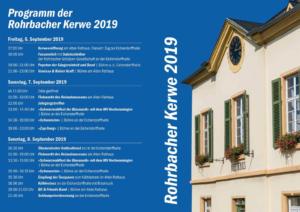 Auf zur  Rohrbacher Kerwe!