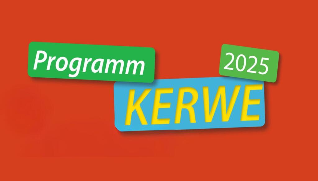 Titel-Kerwe Plakattitel: Programm Kerwe 2025