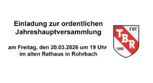 Titel: Jahrshauptversammlung