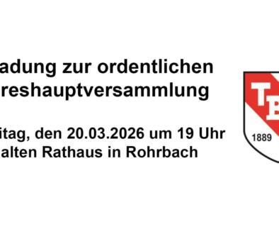 Titel: Jahrshauptversammlung