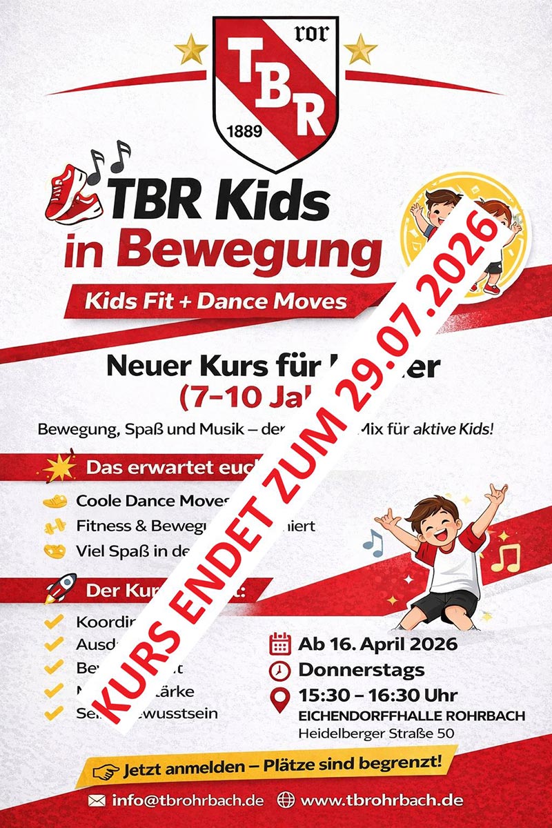 Flyer: Angtebot Kids in Bewegung endet