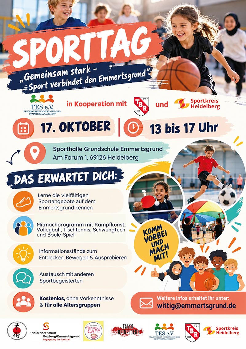Plakat Sporttag