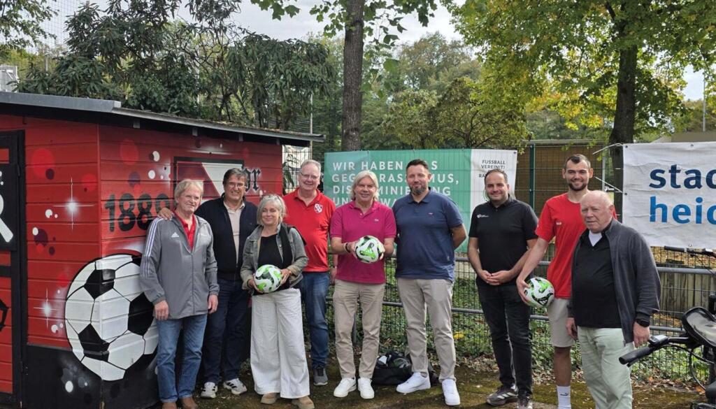 Gruppenbild mit Ronny Zimmermann