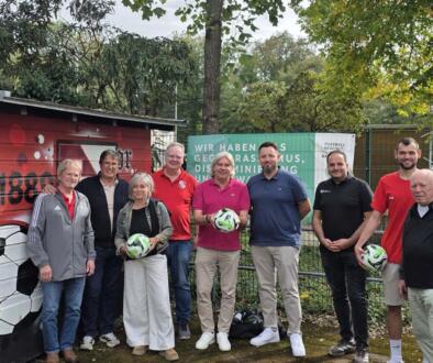 Gruppenbild mit Ronny Zimmermann